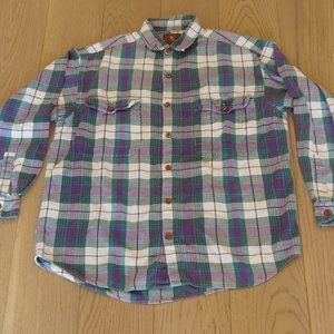 Coconut Joe Clothing Company Plaid Medium Button Down Shirt